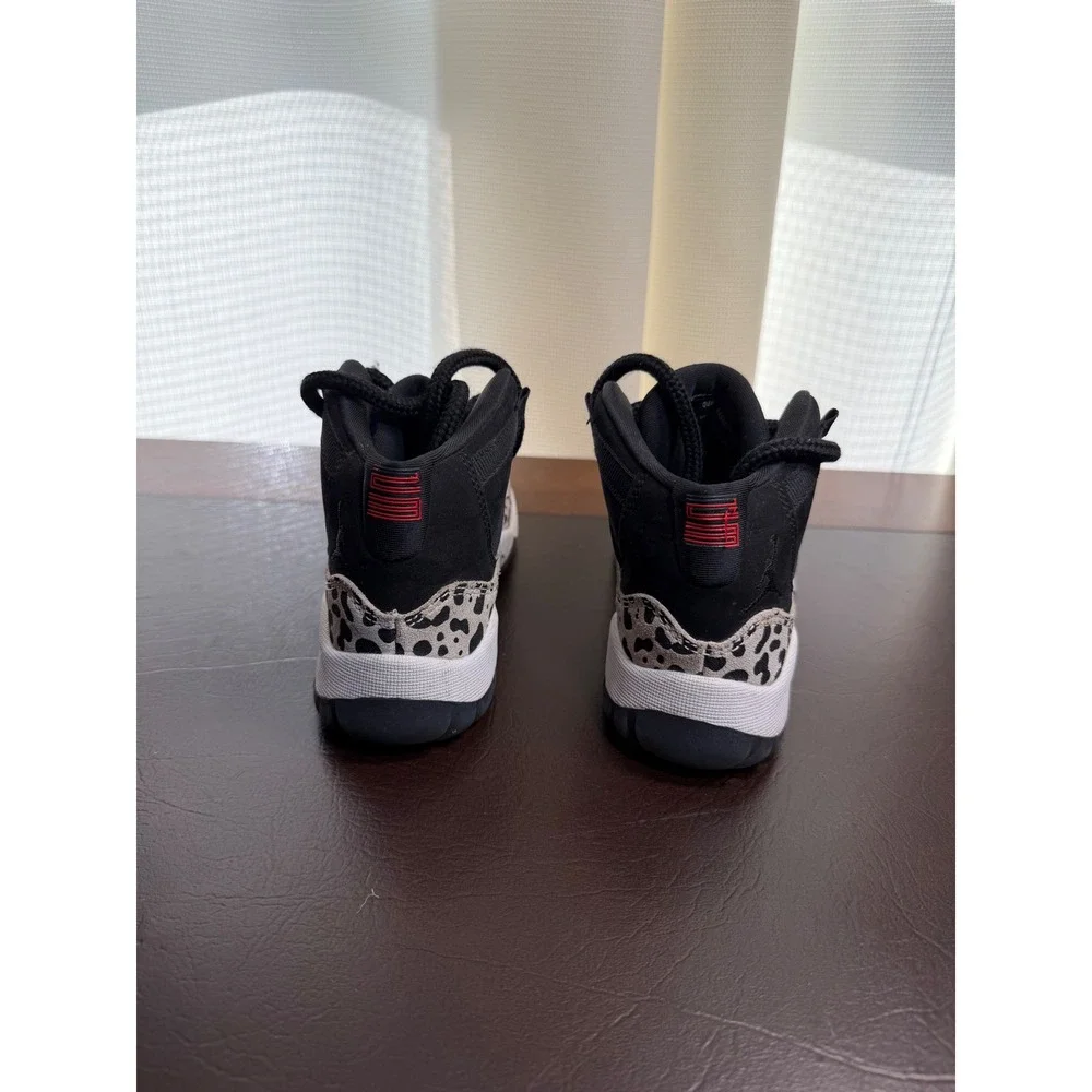 Jordan 11 Retro Animal Instinct Black White Kids AR0715-010
